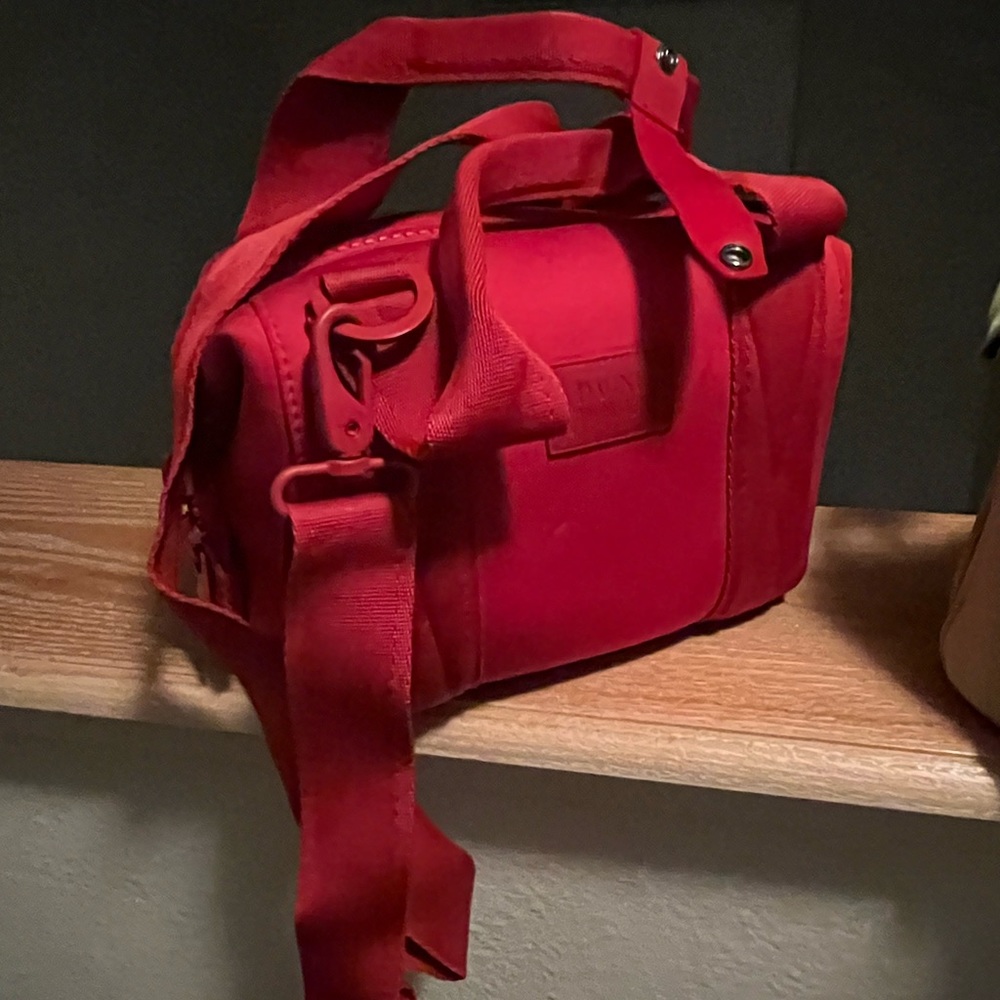 COPY - Dagne Dover XS Landon Carryall Siren Red Rare